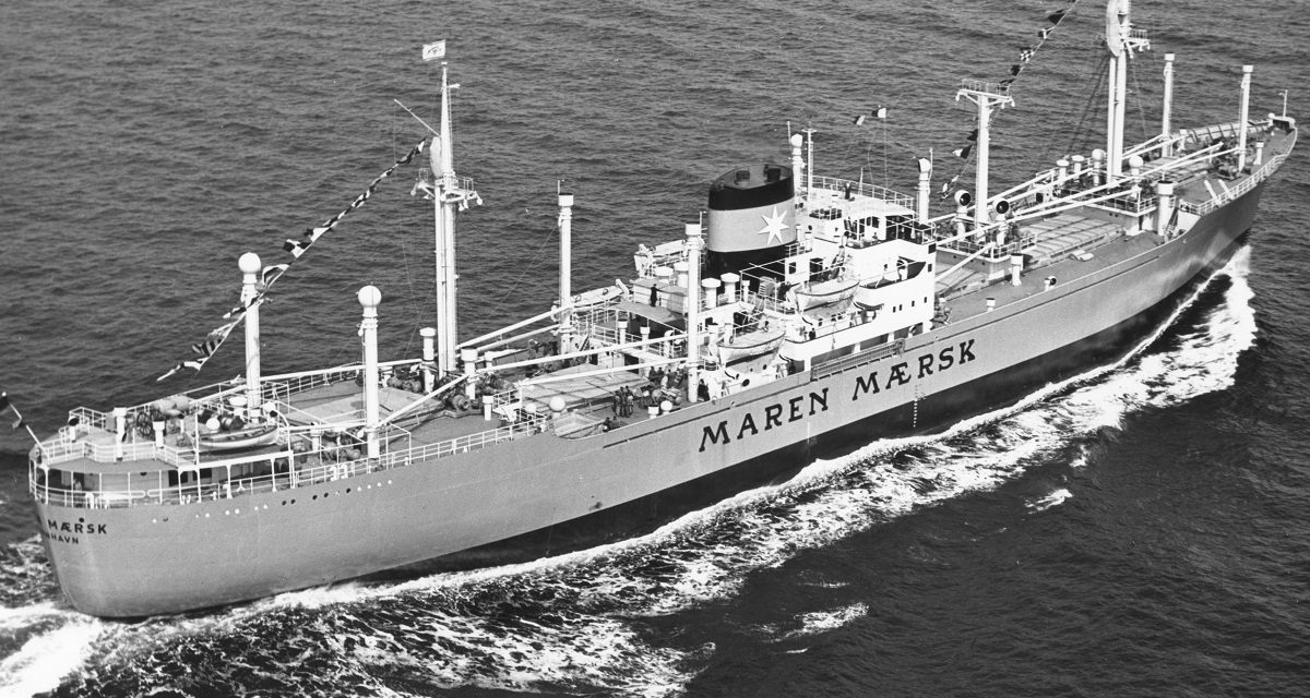Fragtskibet Maren Mærsk 1953